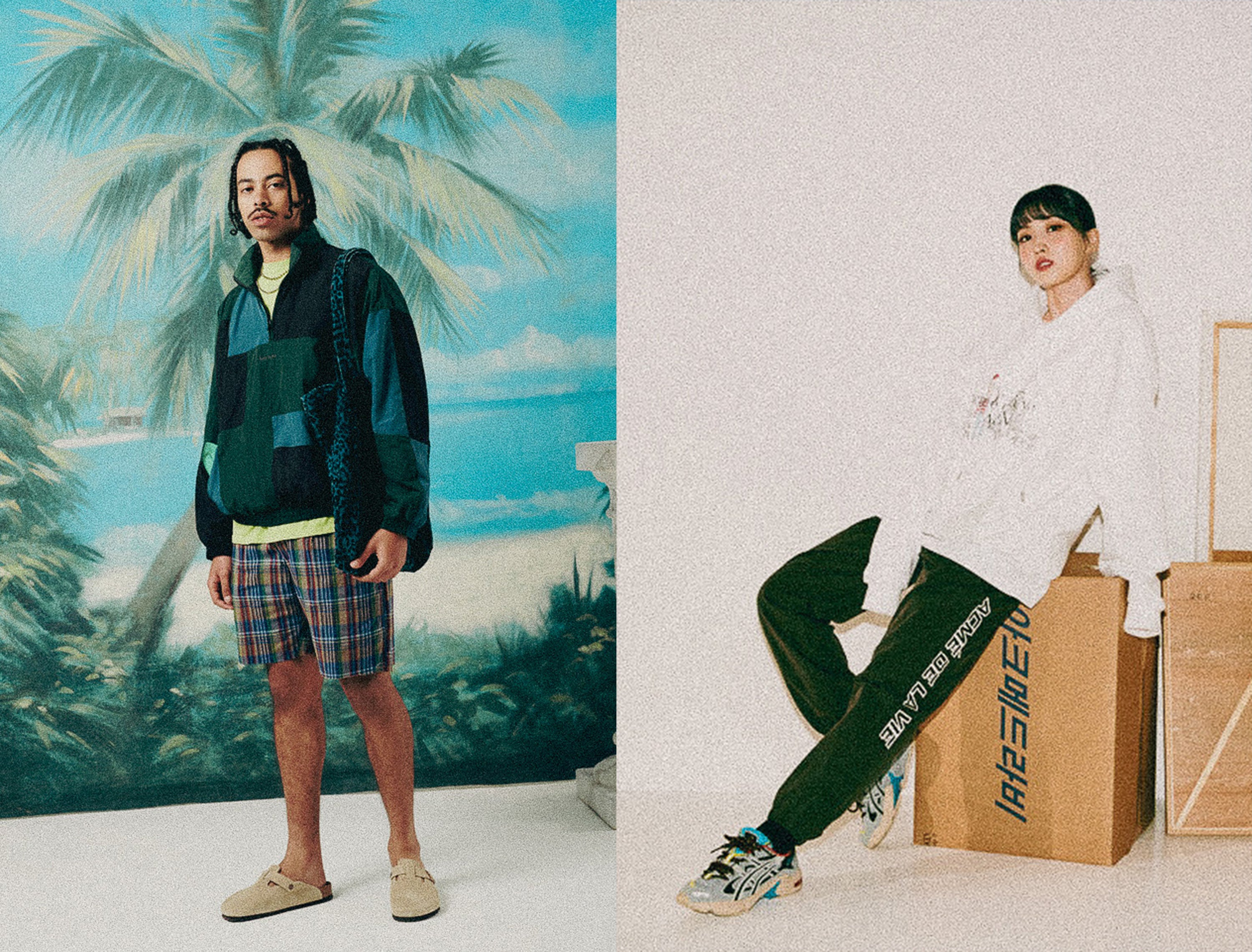 Korean vs American College Fashion Trends