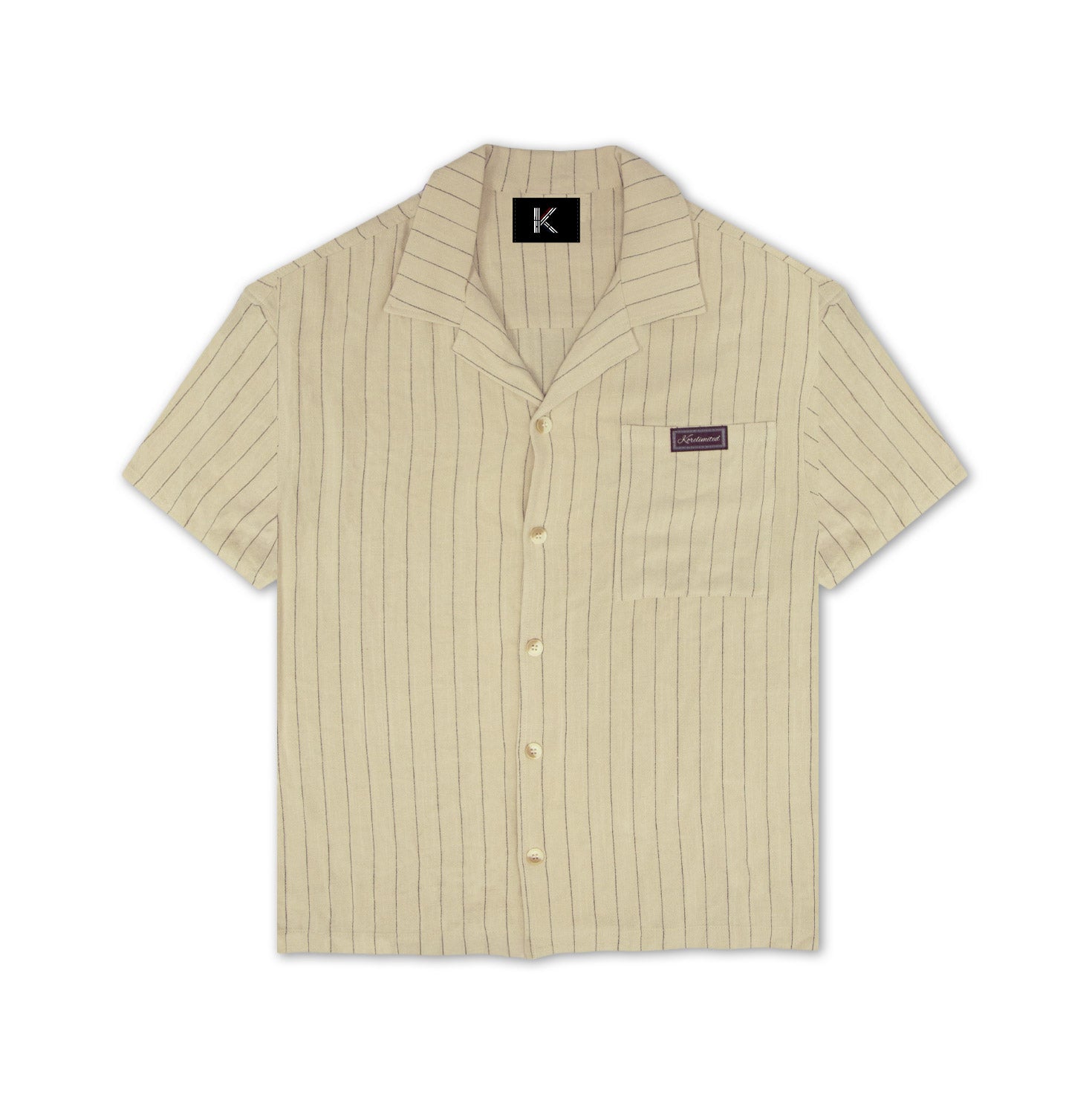 BEEDIEN 半袖シャツ　COMPACT BORDER CUT SHIRT Neighborhood Border T-Shirt in Multicolor | SVD