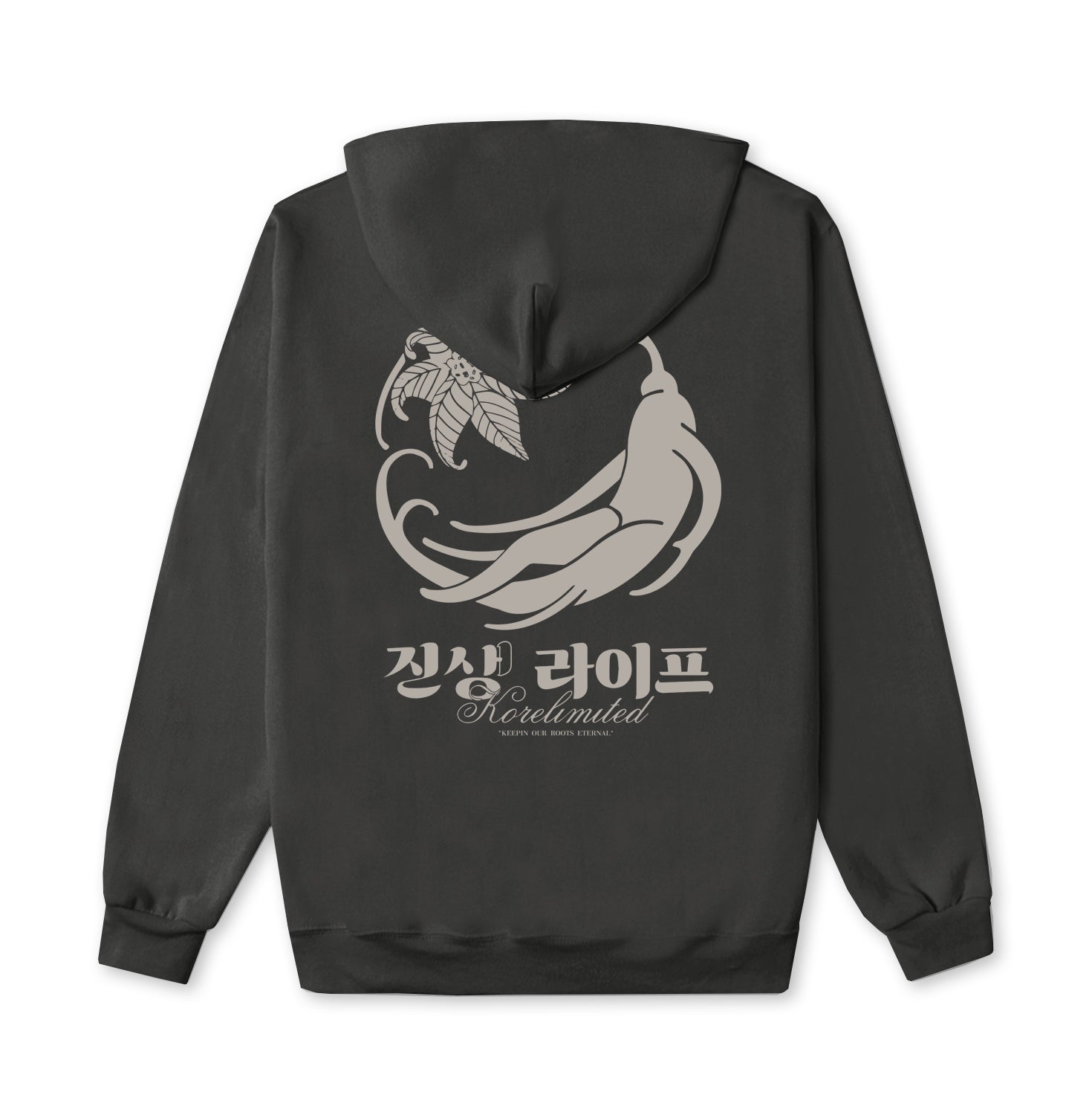 GINSENG LIFE HOODIE (SHADOW) | Shop Korean Streetwear