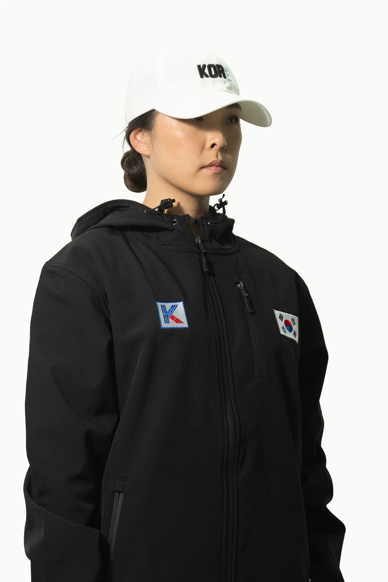 KOR FLAG POLY-TECH JACKET (BLACK) (LIMITED EDITION) – KORELIMITED