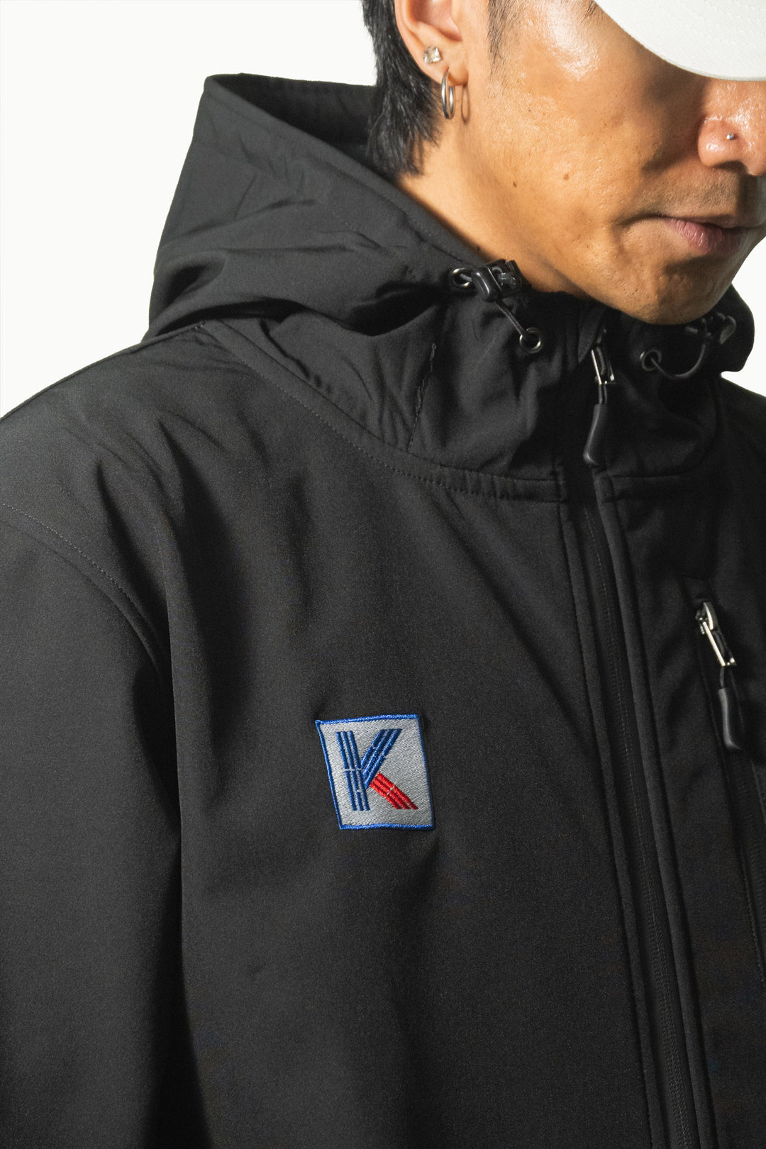 KOR FLAG POLY-TECH JACKET (BLACK) (LIMITED EDITION) – KORELIMITED