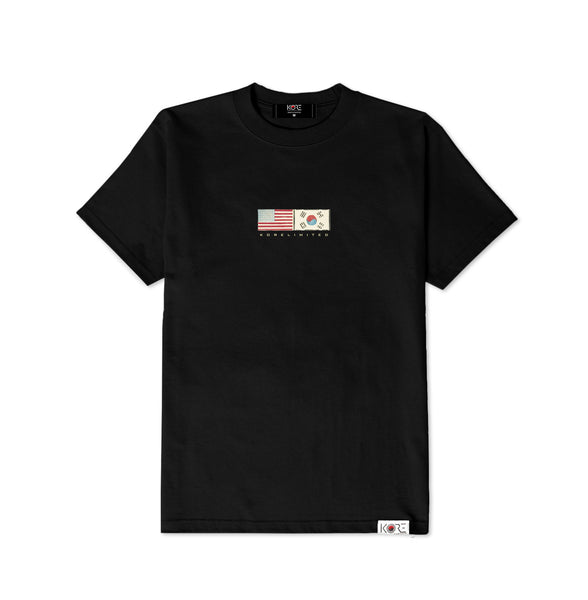 KR-AM FADE TEE (BLACK)| KORELIMITED