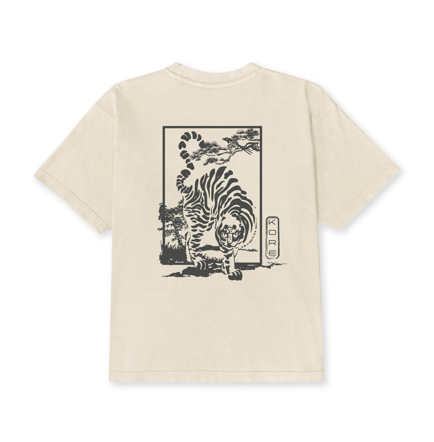 TIGER & MAPGIE (CREAM) | Shop Korean Streetwear – KORELIMITED