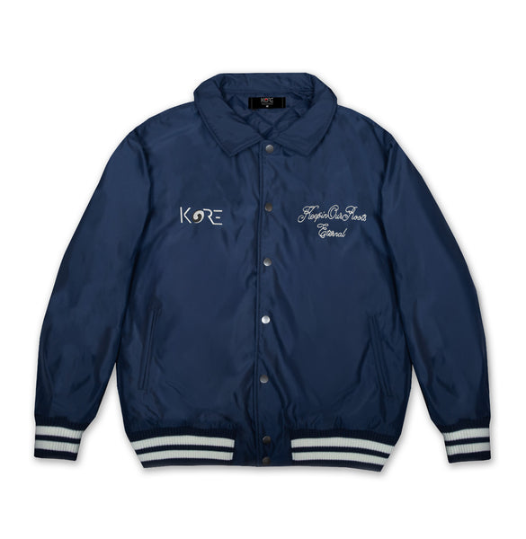 ROOTS VARSITY JACKET(BLUE) – KORELIMITED