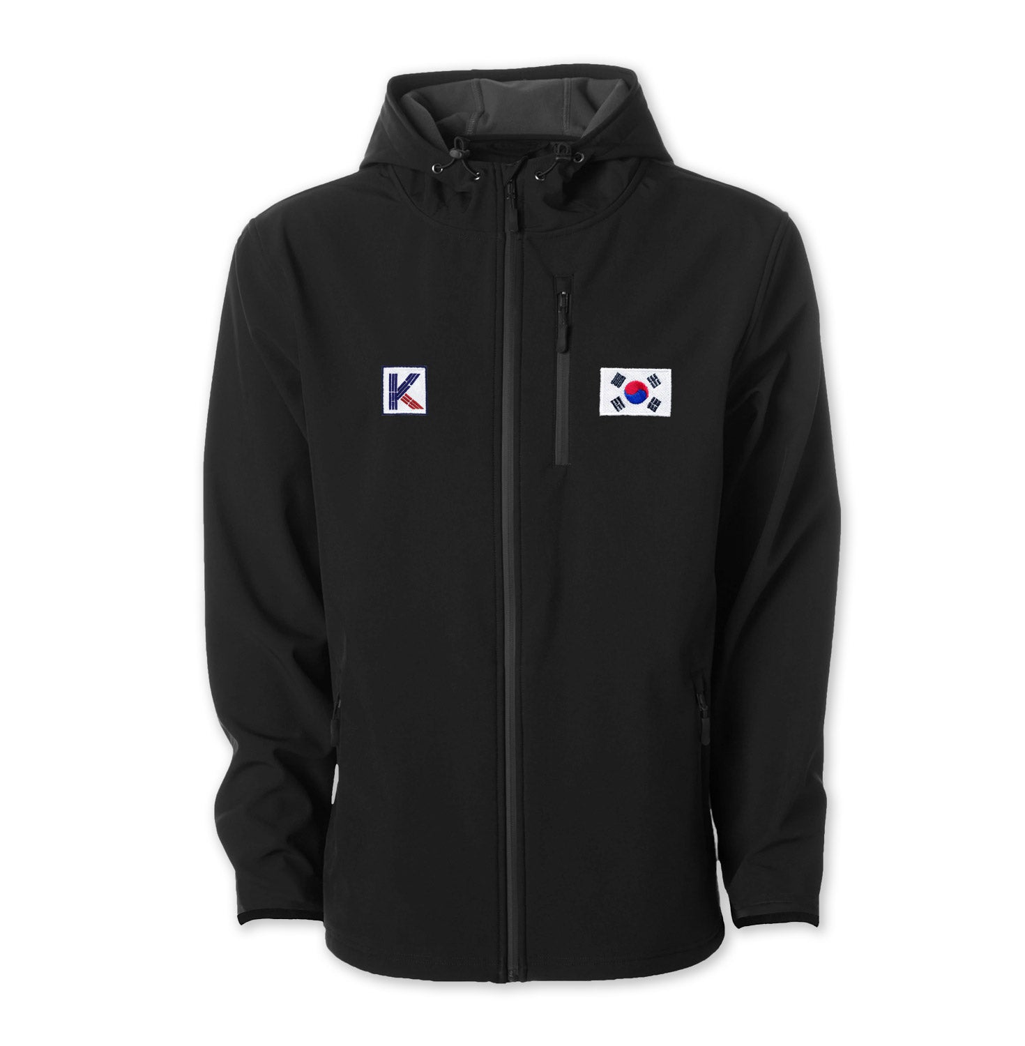 KOR FLAG POLY-TECH JACKET (BLACK) (LIMITED EDITION